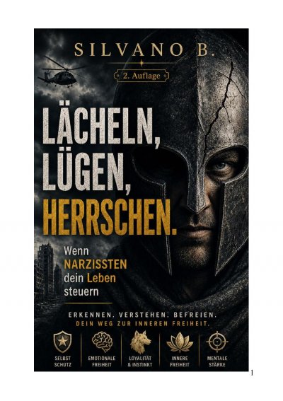 'Cover von Lächeln, Lügen, Herrschen – Wenn Narzissten dein Leben steuern'-Cover