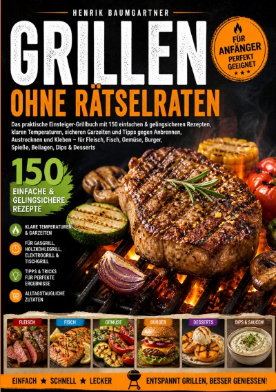 'Cover von Grillen ohne Rätselraten'-Cover