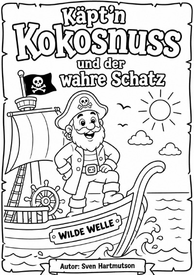 'Cover von Käpt’n Kokosnuss und der wahre Schatz'-Cover