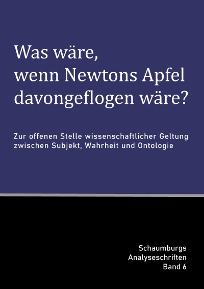 'Cover von Was wäre, wenn Newtons Apfel davongeflogen wäre?'-Cover