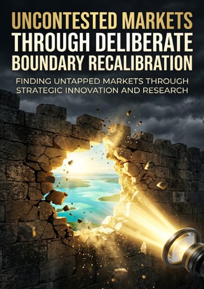 'Cover von Uncontested Markets Through Deliberate Boundary Recalibration'-Cover