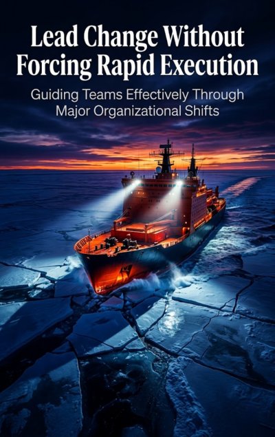 'Cover von Lead Change Without Forcing Rapid Execution'-Cover
