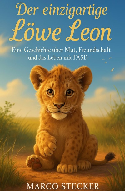 'Cover von Der einzigartige Löwe Leon – Taschenbuchausgabe'-Cover
