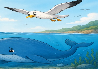 'Cover von Fin  der Wal und Rudi die Möwe'-Cover