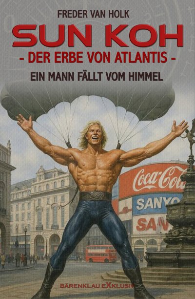 'Cover von Sun Koh – Der Erbe von Atlantis: Ein Mann fällt vom Himmel'-Cover