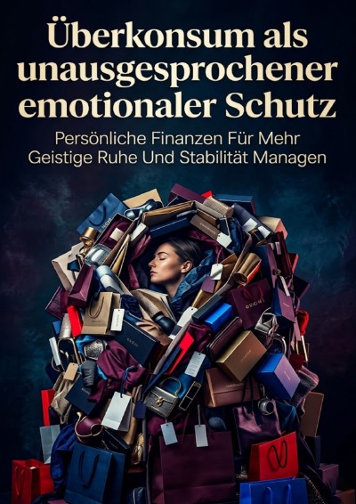 'Cover von Überkonsum als unausgesprochener emotionaler Schutz'-Cover