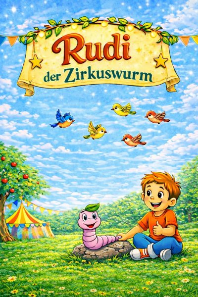 'Cover von Rudi der Zirkuswurm'-Cover