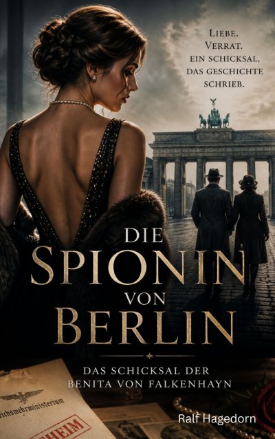 'Cover von Die Spionin von Berlin'-Cover