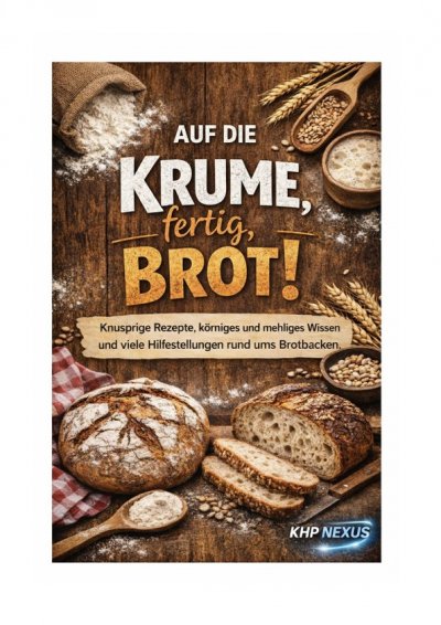 'Cover von Auf die Krume, fertig, Brot'-Cover