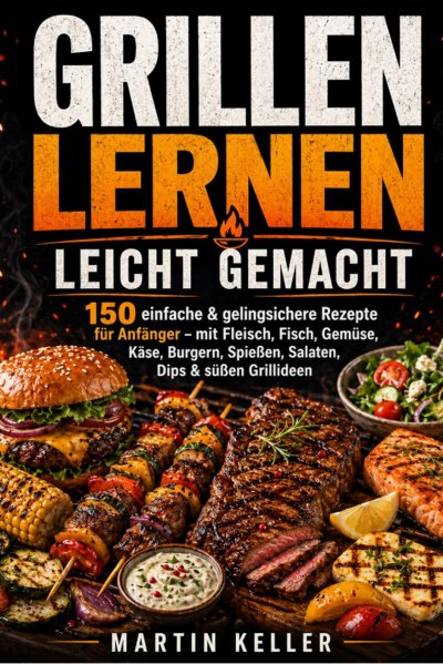 'Cover von Grillen lernen leicht gemacht'-Cover