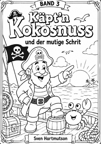 'Cover von Käpt’n Kokosnuss und der mutige Schritt'-Cover