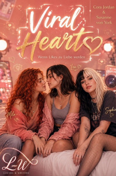'Cover von Viral Hearts – Wenn Likes zu Liebe werden'-Cover