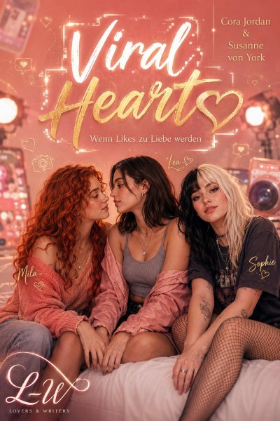 'Cover von Viral Hearts – Wenn Likes zu Liebe werden'-Cover