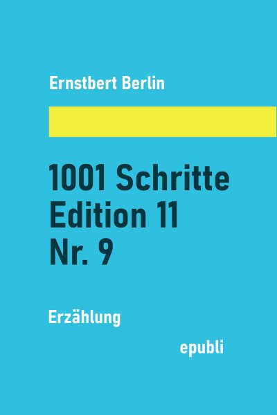 'Cover von 1001 Schritte – Edition 11 – Nr. 9'-Cover
