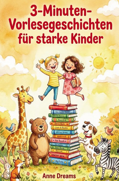 'Cover von 3-Minuten-Vorlesegeschichten für starke Kinder'-Cover