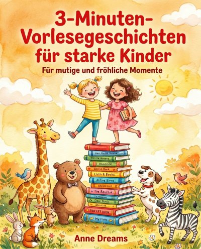 'Cover von 3-Minuten-Vorlesegeschichten für starke Kinder'-Cover
