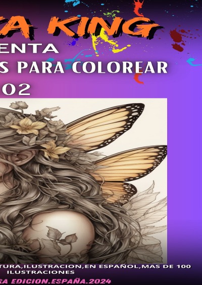 'Cover von The Mika King Presenta Hadas Fantasticas Para Colorear The Mika King: Hadas Fantasticas'-Cover