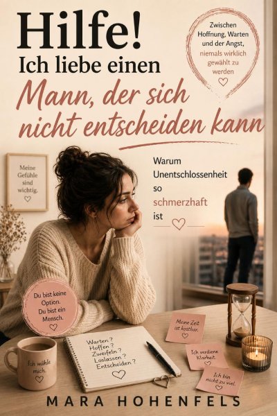'Cover von Hilfe! Ich liebe einen Mann, der sich nicht entscheiden kann'-Cover
