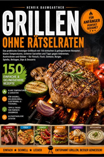 'Cover von Grillen ohne Rätselraten'-Cover
