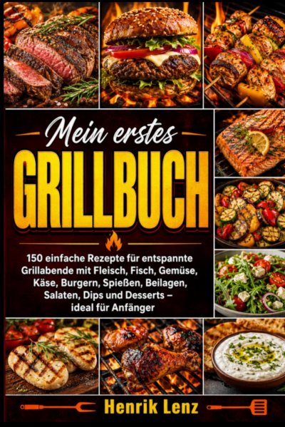 'Cover von Mein erstes Grillbuch'-Cover