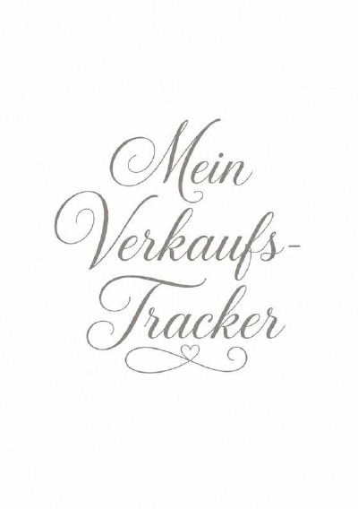 'Cover von Mein Verkaufstracker'-Cover