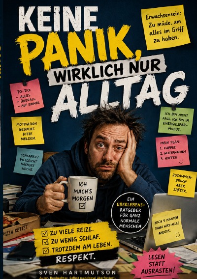 'Cover von Keine Panik, nur Alltag'-Cover