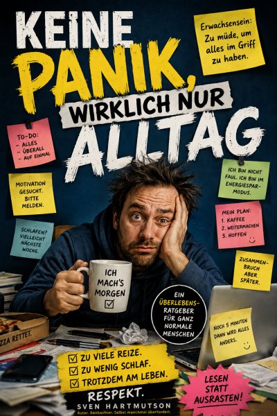 'Cover von Keine Panik, nur Alltag'-Cover