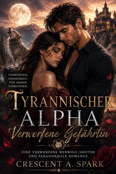 'Cover von Tyrannischer Alpha Verworfene Gefährtin'-Cover