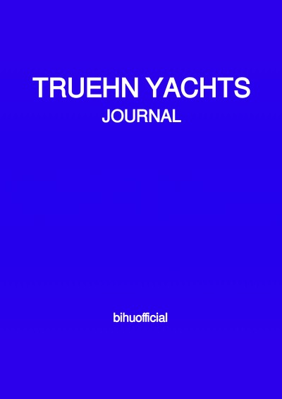 'Cover von TRUEHN YACHTS JOURNAL'-Cover