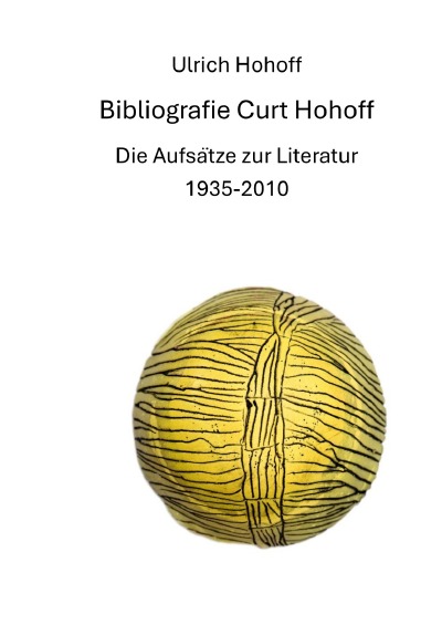 'Cover von Bibliografie Curt Hohoff'-Cover