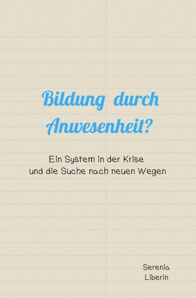 'Cover von Bildung durch Anwesenheit?'-Cover