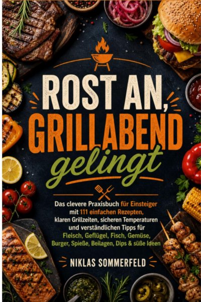 'Cover von Rost an, Grillabend gelingt'-Cover