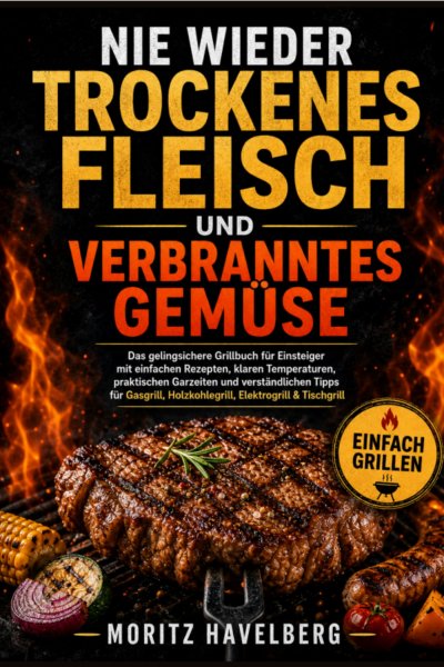 'Cover von Nie wieder trockenes Fleisch und verbranntes Gemüse'-Cover
