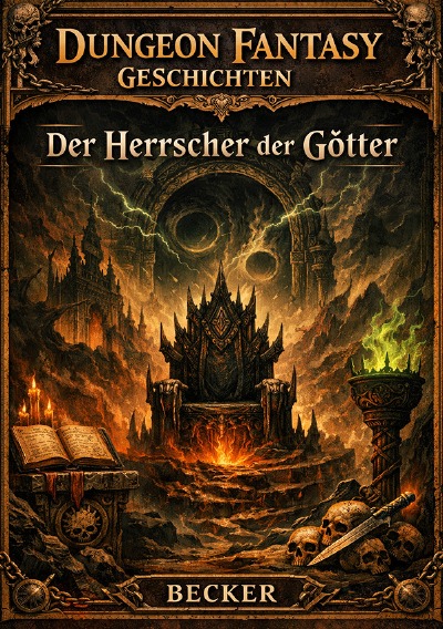 'Cover von Dungeon Fantasy Geschichten I Der Herrscher der Götter'-Cover