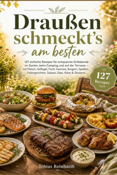 'Cover von Draußen schmeckt’s am besten'-Cover