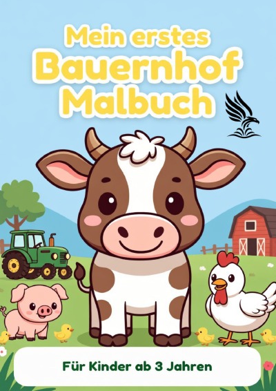 'Cover von Mein erstes Bauernhofmalbuch'-Cover
