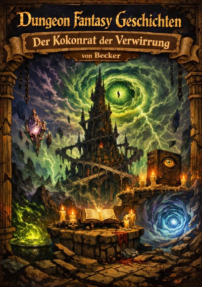 'Cover von Dungeon Fantasy Geschichten I Der Kokonrat der Verwirrung'-Cover