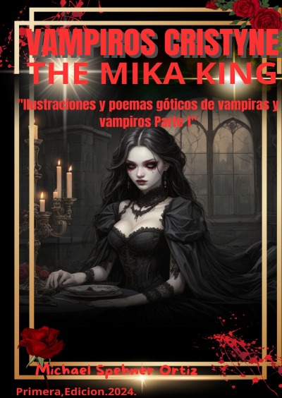 'Cover von Vampiros Kristyne – Parte 1: „Ilustraciones y poemas góticos de vampiras y vampiros“ por The Mika King'-Cover