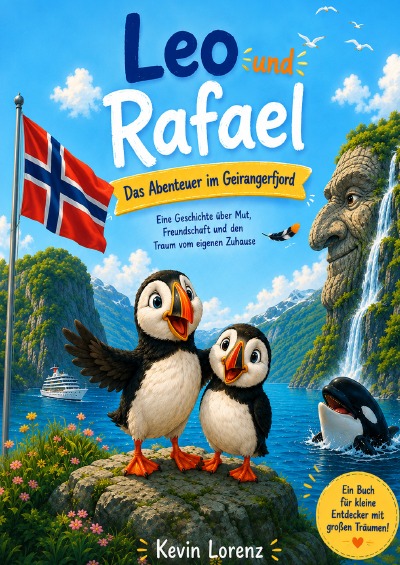 'Cover von Leo und Rafael – Das Abenteuer im Geirangerfjord'-Cover