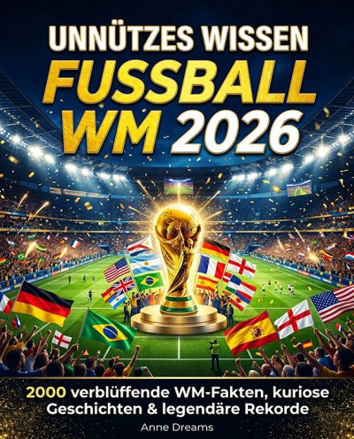'Cover von Unnützes Wissen Fussball – WM 2026'-Cover