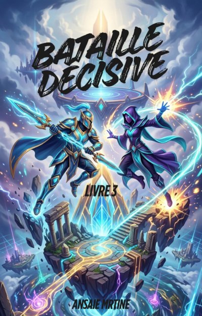 'Cover von Bataille Décisive:Une LitRPG Fantaisie VRMMO Aventure Roman(Livre 3)'-Cover