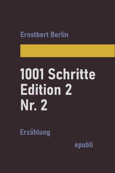 'Cover von 1001 Schritte – Edition 2 – Nr. 2'-Cover