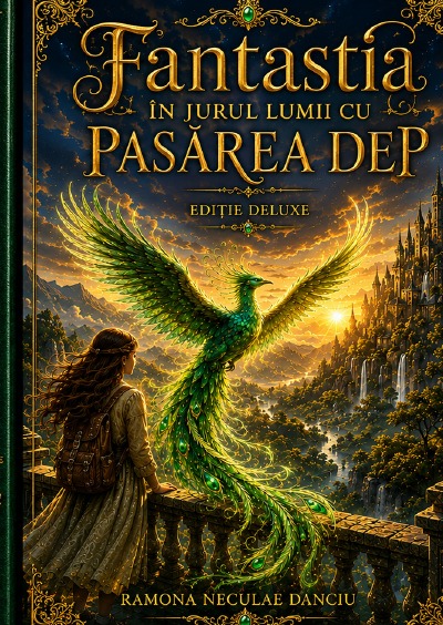 'Cover von Fantastia în jurul Lumii cu Pasărea DEP ediție deluxe'-Cover