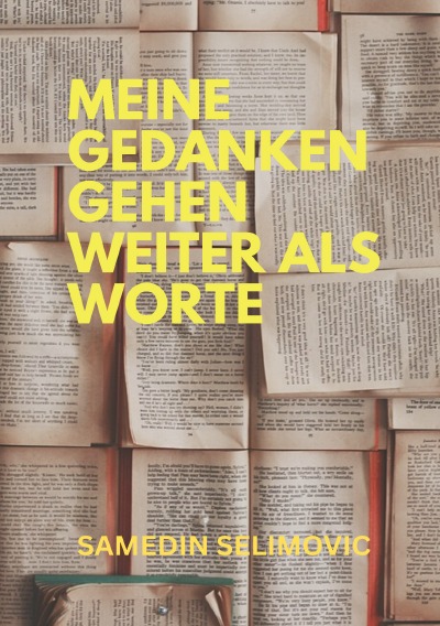 'Cover von Meine Gedanken gehen weiter als Worte.'-Cover