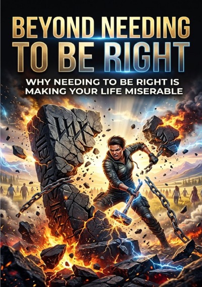 'Cover von Beyond Needing to Be Right'-Cover