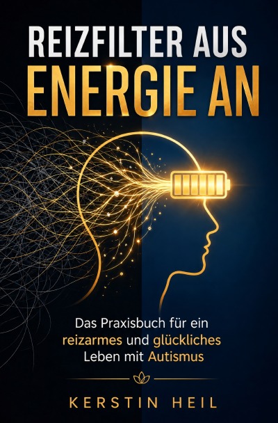 'Cover von Reizfilter aus, Energie an – Das Praxisbuch für ein reizarmes und glückliches Leben mit Autismus'-Cover