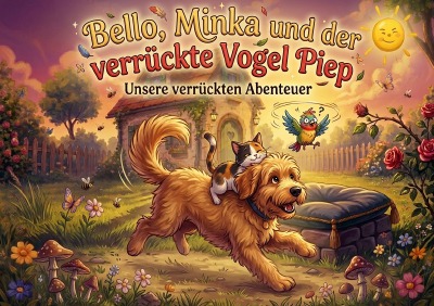 'Cover von Bello der Hund, Minka die Katze und der verrückte Vogel Piep'-Cover
