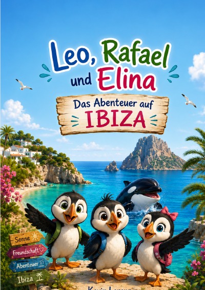 'Cover von Leo, Rafael und Elina – Das Abenteuer auf Ibiza'-Cover