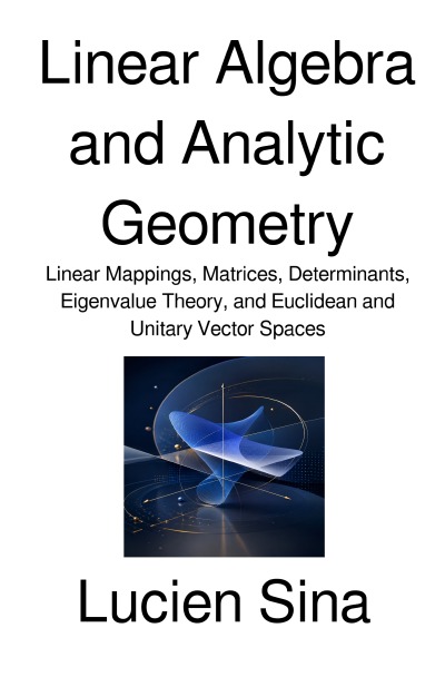 'Cover von Linear Algebra and Analytic Geometry'-Cover