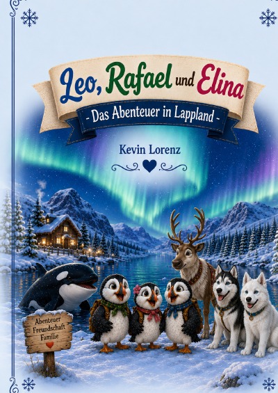 'Cover von Leo, Rafael und Elina – Das Abenteuer in Lappland'-Cover